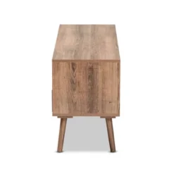 Leane Natural Wood 3 Drawer TV Stand For TVs Up To 45" Brown - Baxton Studio -Urban Dwell Gear Outlet Store GUEST f318747e fa91 4975 88f3 8cdea90df2a4