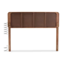 Artemis Walnut Finished Wood Platform Bed Brown - Baxton Studio -Urban Dwell Gear Outlet Store GUEST f6810256 0d19 4fba 8517 0ed3e12019ac