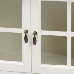 Chauncey Wood And Glass 2 Door Kitchen Cabinet White - Baxton Studio 10 Chauncey Wood And Glass 2 Door Kitchen Cabinet White - Baxton Studio -Urban Dwell Gear Outlet Store GUEST f747b75f e312 47ce ad94 c7fb5e8125a2