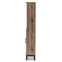 73" 2 Door Arend Two-Tone Wood Bookshelf Brown - Baxton Studio -Urban Dwell Gear Outlet Store GUEST f7bdedc2 c221 4088 a0b1 f2744f1f4467