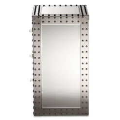 Azura Nightstand Bedside Table Silver - Baxton Studio 5 Azura Nightstand Bedside Table Silver - Baxton Studio -Urban Dwell Gear Outlet Store GUEST f83a1e1d 23ad 4f5f 934b d305cf8ca30b