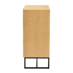 Sawyer Wood And Metal 3 Drawer Storage Cabinet With Natural Rattan Oak Brown/Black - Baxton Studio 11 Sawyer Wood And Metal 3 Drawer Storage Cabinet With Natural Rattan Oak Brown/Black - Baxton Studio -Urban Dwell Gear Outlet Store GUEST f861538a 01ab 4843 a74e 9636fa9a4e7c