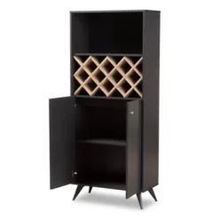 Serafino And Oak Finished Wood Wine Cabinet - Baxton Studio -Urban Dwell Gear Outlet Store GUEST f8c20621 20ce 4cd3 be35 52633d5c1242