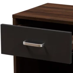 Hansel 1 Drawer And Finished Nightstand Brown/Gray - Baxton Studio -Urban Dwell Gear Outlet Store GUEST fe73bdbd 9efa 4907 98fd 5e07b10b6e3e